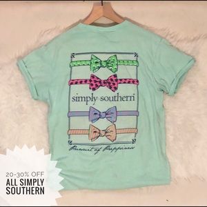 Simply Southern Mint Green Short Sleeve Tee